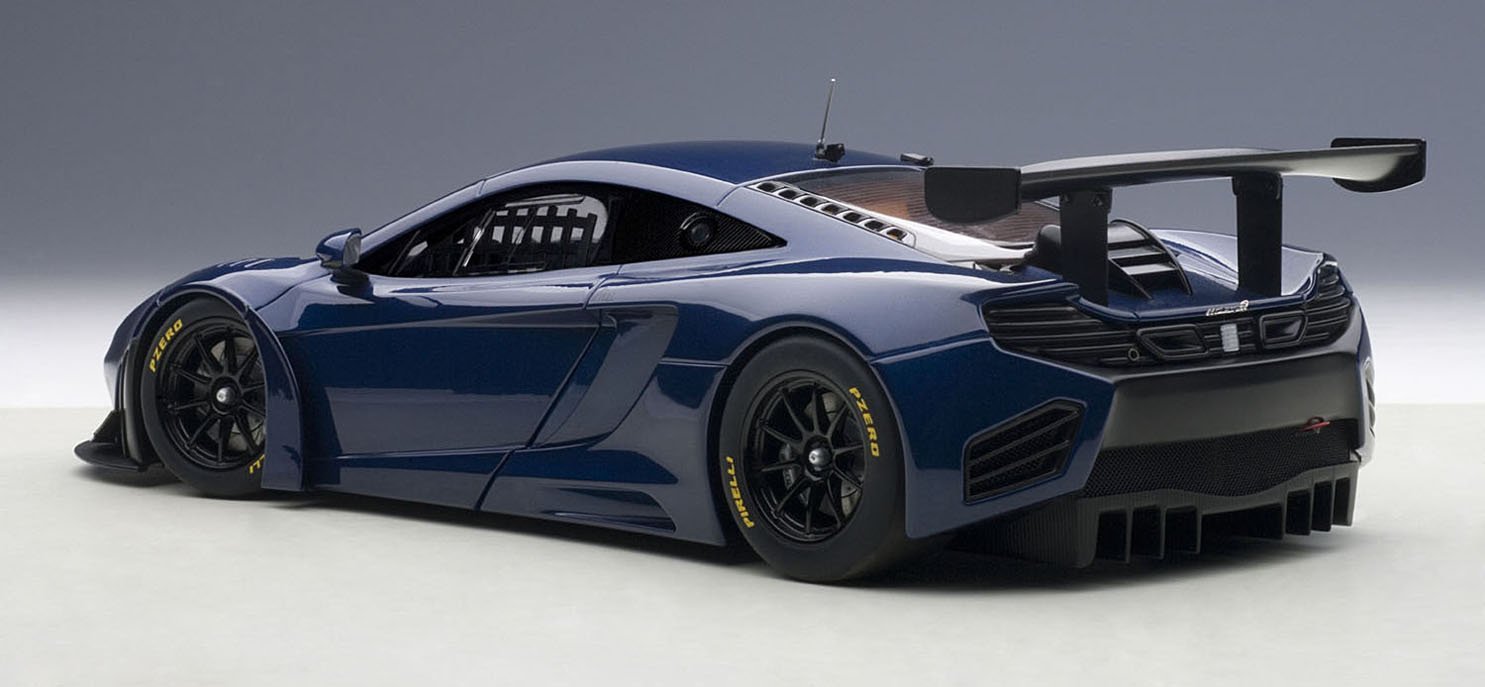 Amazon | AUTOart 1/18 マクラーレン MP4-12C GT3 (ダークブルー) 完成