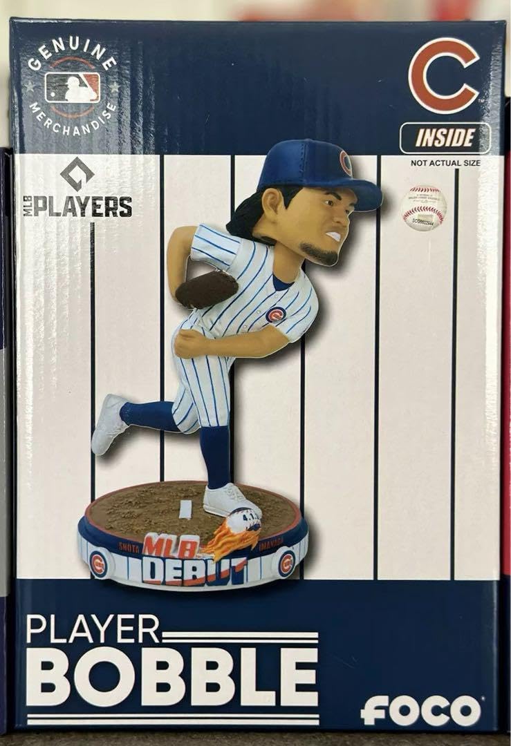 Amazon.co.jp: 96個限定 今永昇太 MLBデビューボブルヘッド カブス