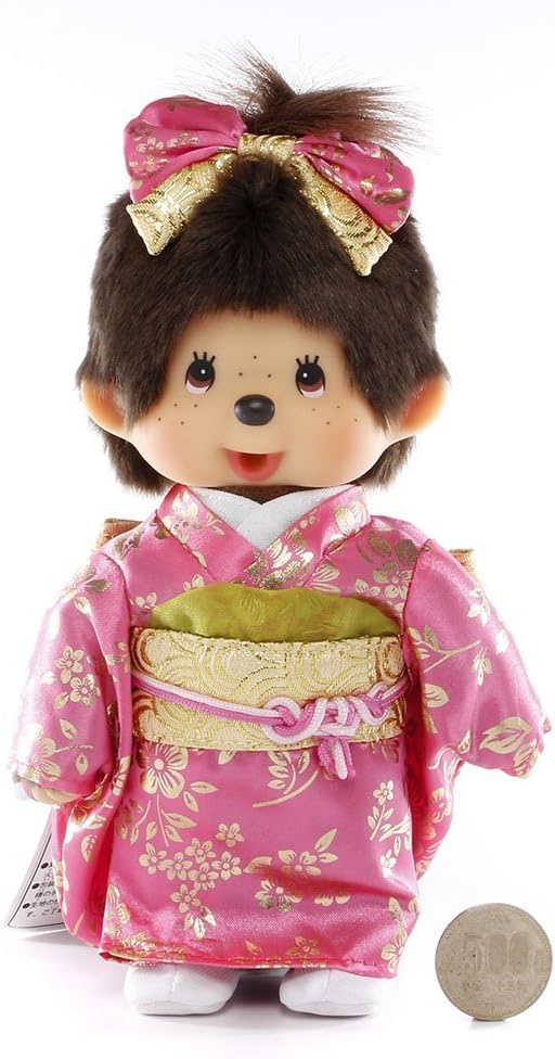 Amazon.co.jp: モンチッチ ぬいぐるみ 男の子 S 紋付袴 振袖モンチッチ