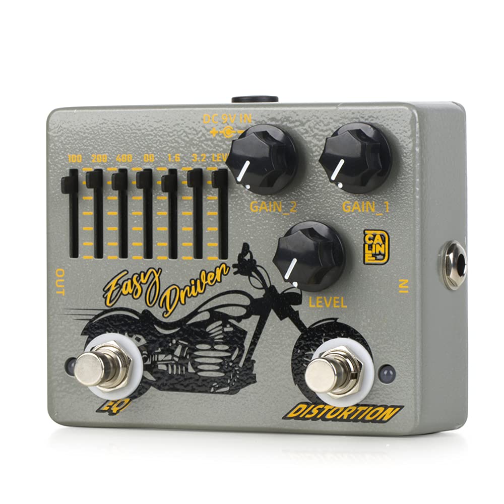 Amazon.com: Caline DCP-04 EASYDRIVER Distortion EQ Effect Pedal