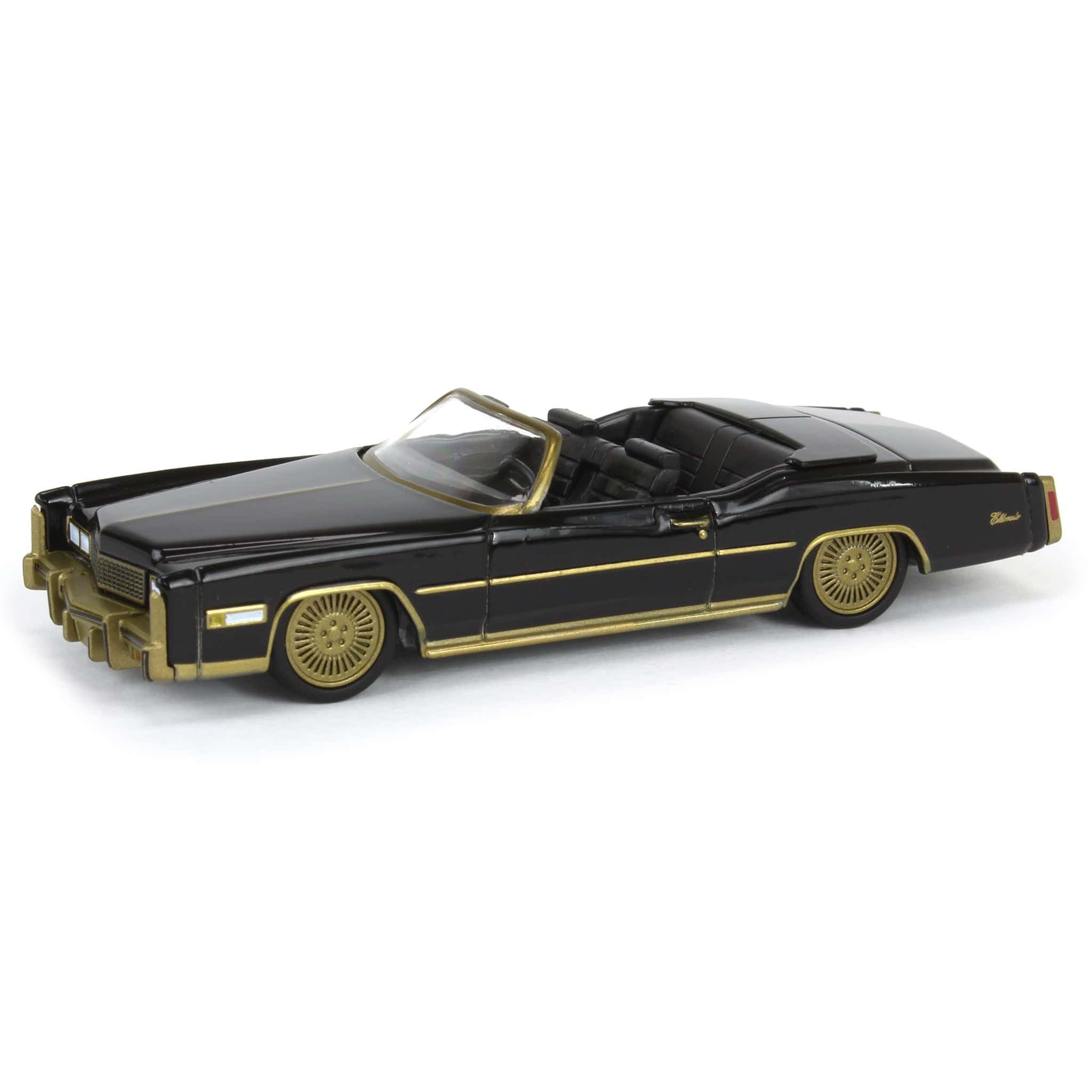 Amazon.com: Truck 1/64 1976 Cadillac Eldorado Convertible Black