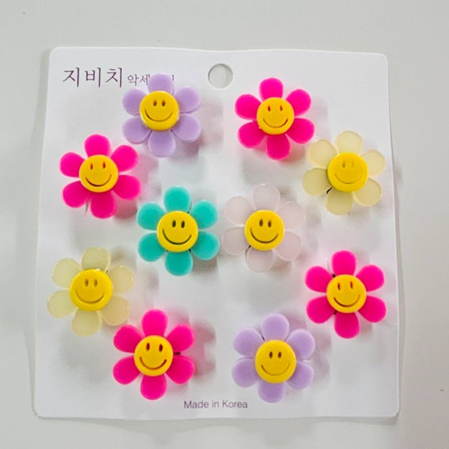 Amazon.co.jp: シビッツ スマイル ニコちゃん お花 韓国 限定 小物