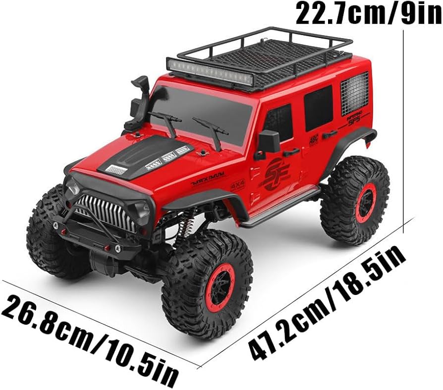 Amazon.co.jp: WANZRXX RCトラック 1/10 4WD ロッククローラー