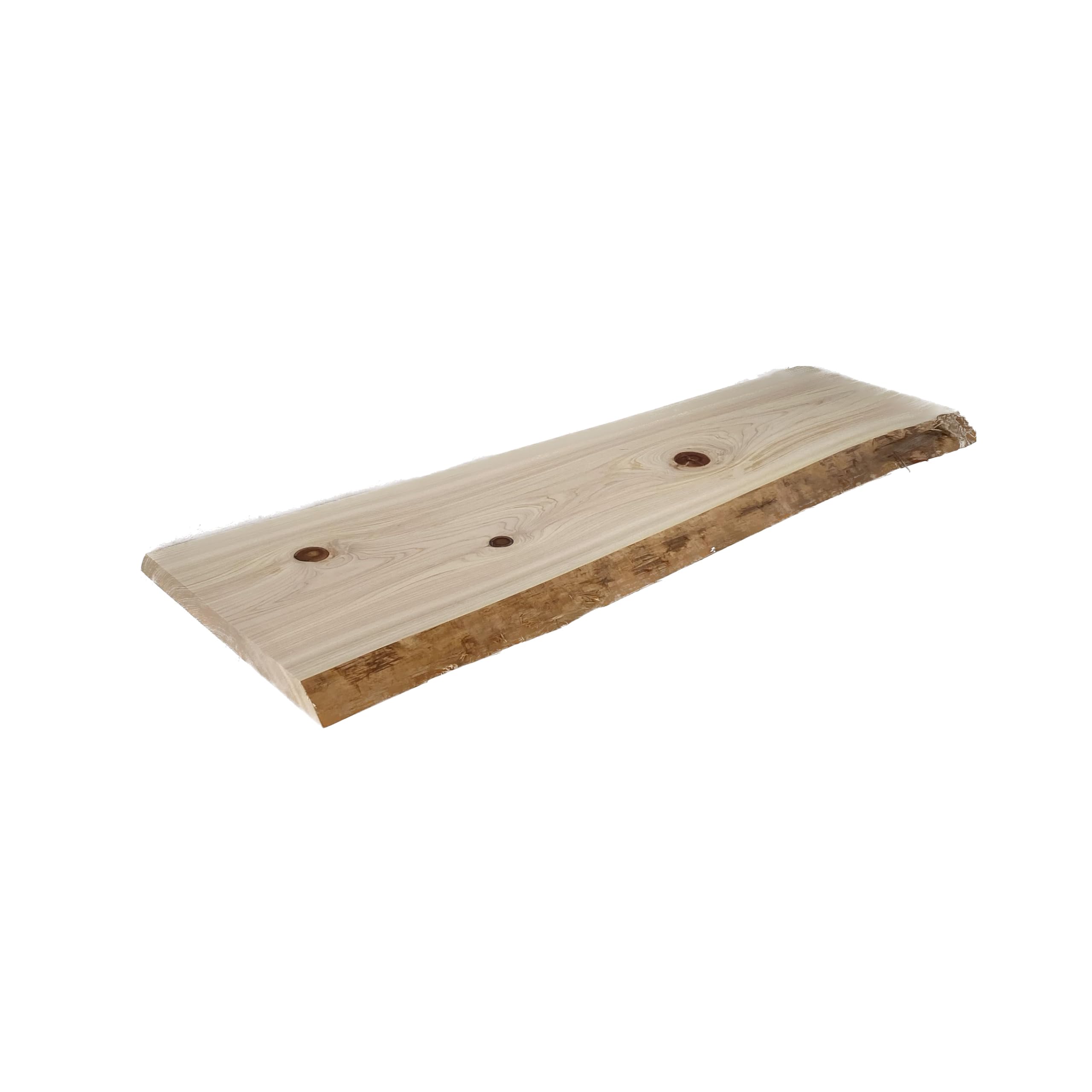 Amazon.co.jp: 無垢 棚板 テーブル 皮付 机 天板 板 一枚板 国産 桧 檜