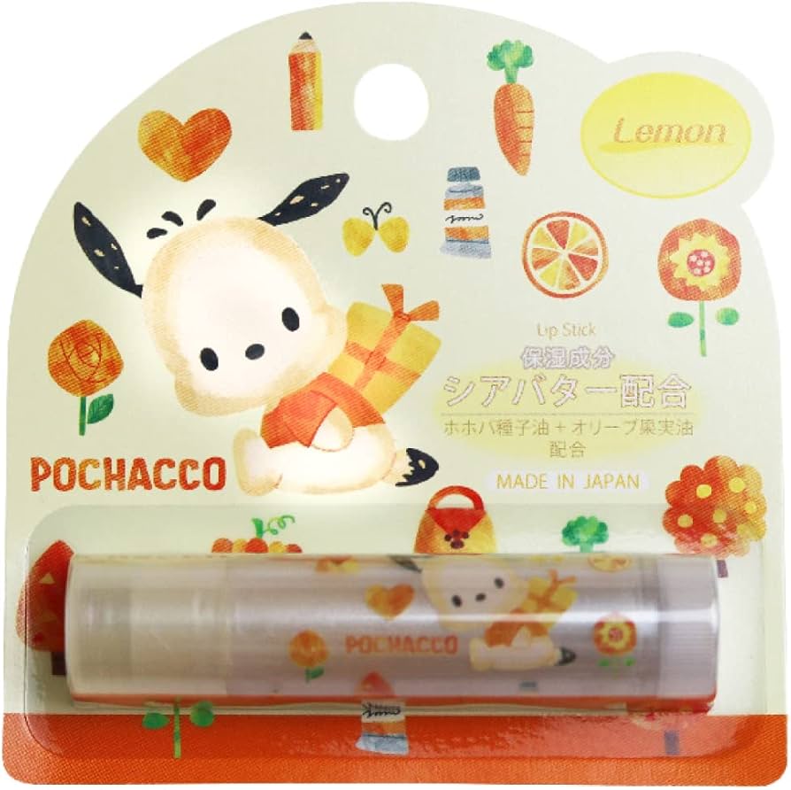 Amazon.co.jp: サンタン サンリオ ポチャッコ リップクリーム レモンの