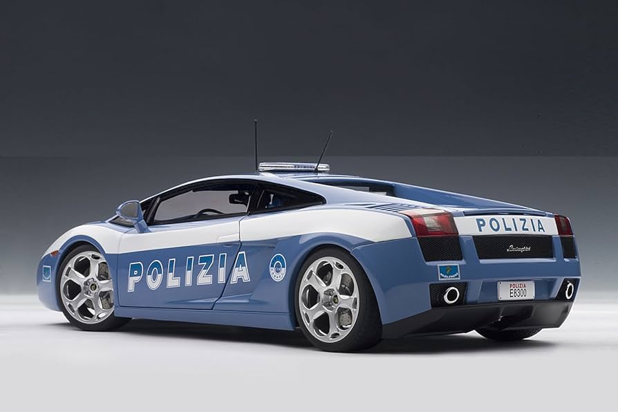 Amazon | AUTOart 1/18 ランボルギーニ ガヤルド ポリスカー (イタリア