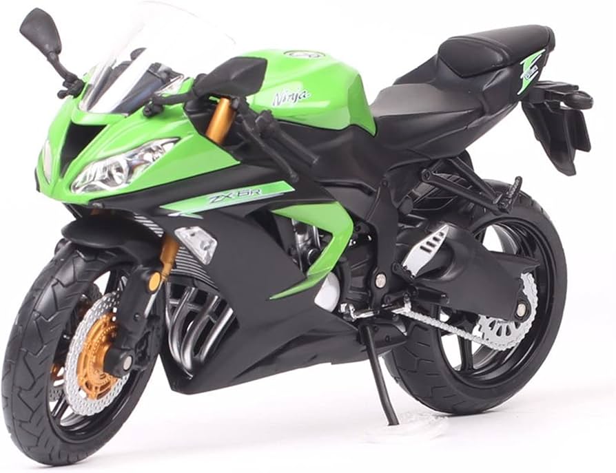 Amazon.com: limimo for Kawasaki Ninja ZX6R ZX-6R 636 Green 1:12