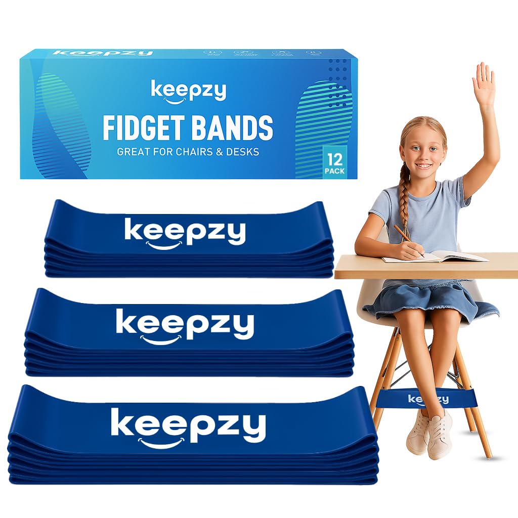 Amazon.co.jp: フィジェットフット付き子供用チェアバンド - フィ