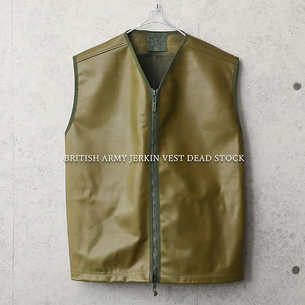Amazon | 実物 デッドストック イギリス軍 ジャーキンベスト(OD 190
