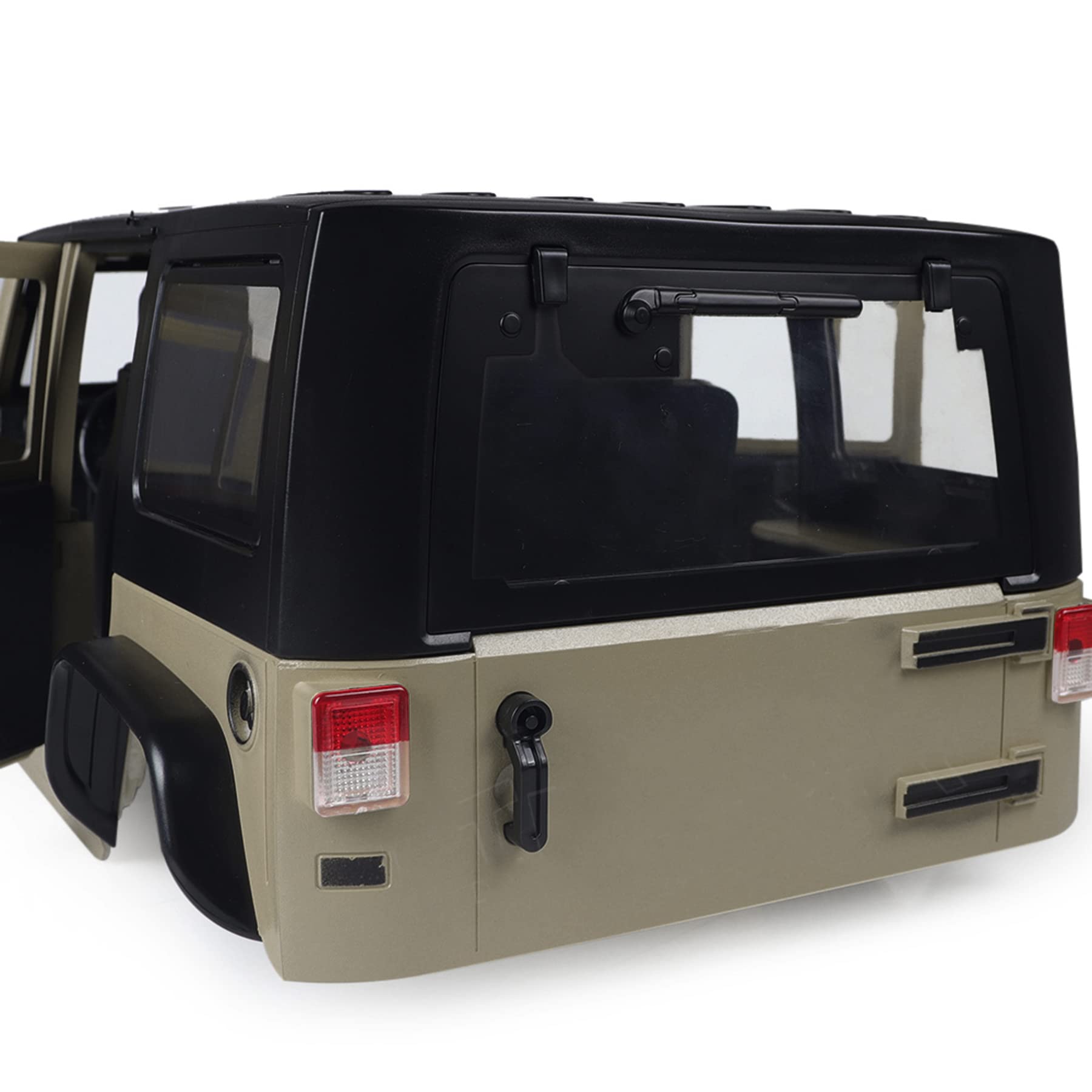 Amazon | 1/10 RCクローラーボディ 313mm 4ドア ホイールベース ジープ