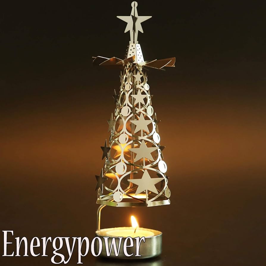 Amazon.co.jp: クリスマス ロータリーキャンドルホルダー クリスマス