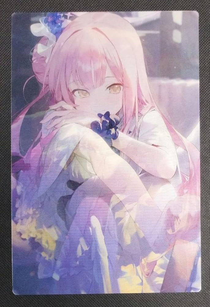 Amazon.co.jp: ブルアカ 聖園ミカ レンチキュラーカード モ誰 もじさん