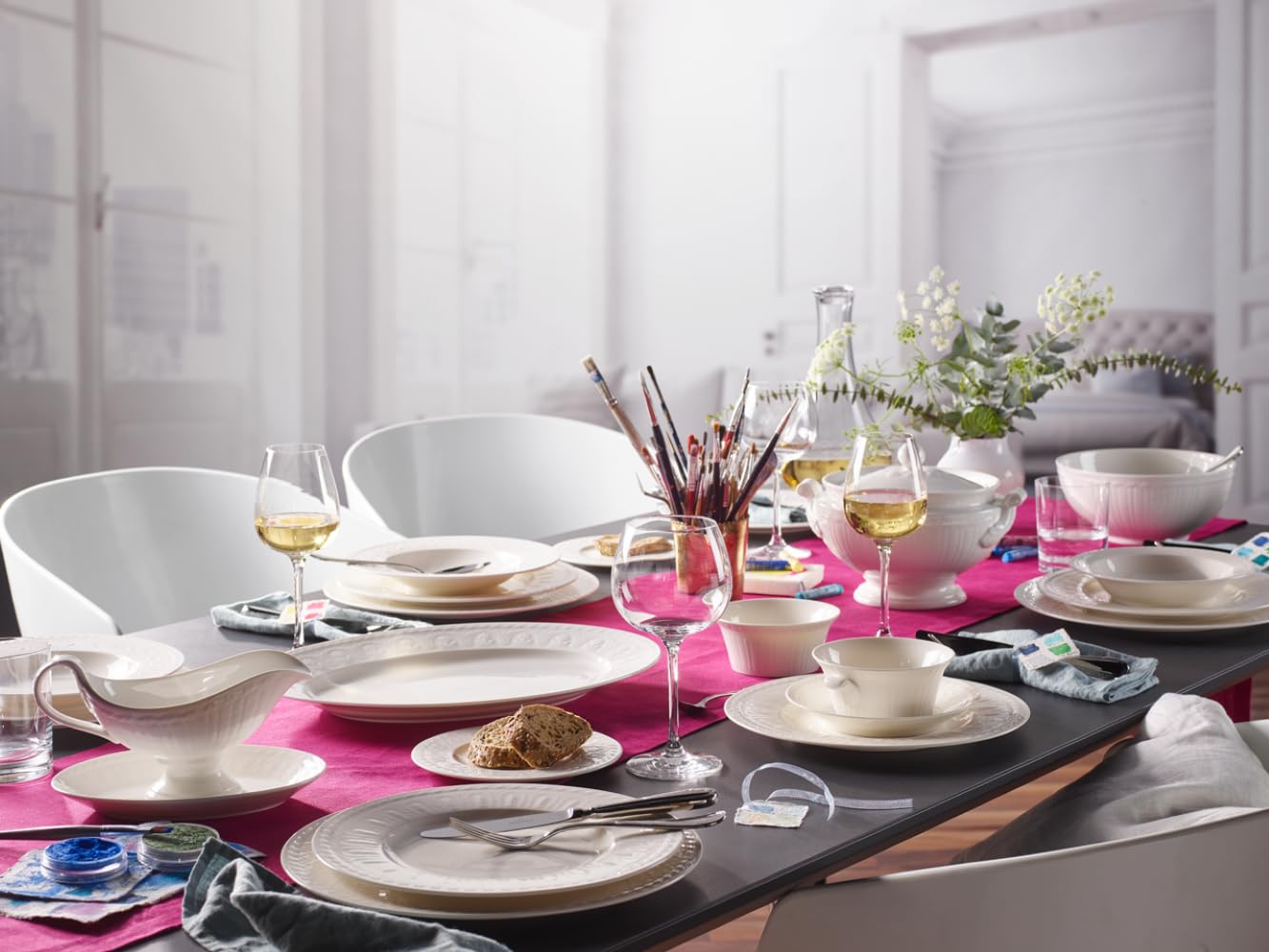 Amazon.co.jp: Villeroy & Boch チェリーニ 24点食器セット : ホーム