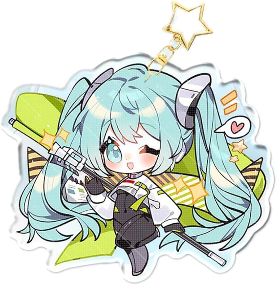 Amazon.co.jp: 初音ミク キーホルダーキーチェーン 4枚 鍵