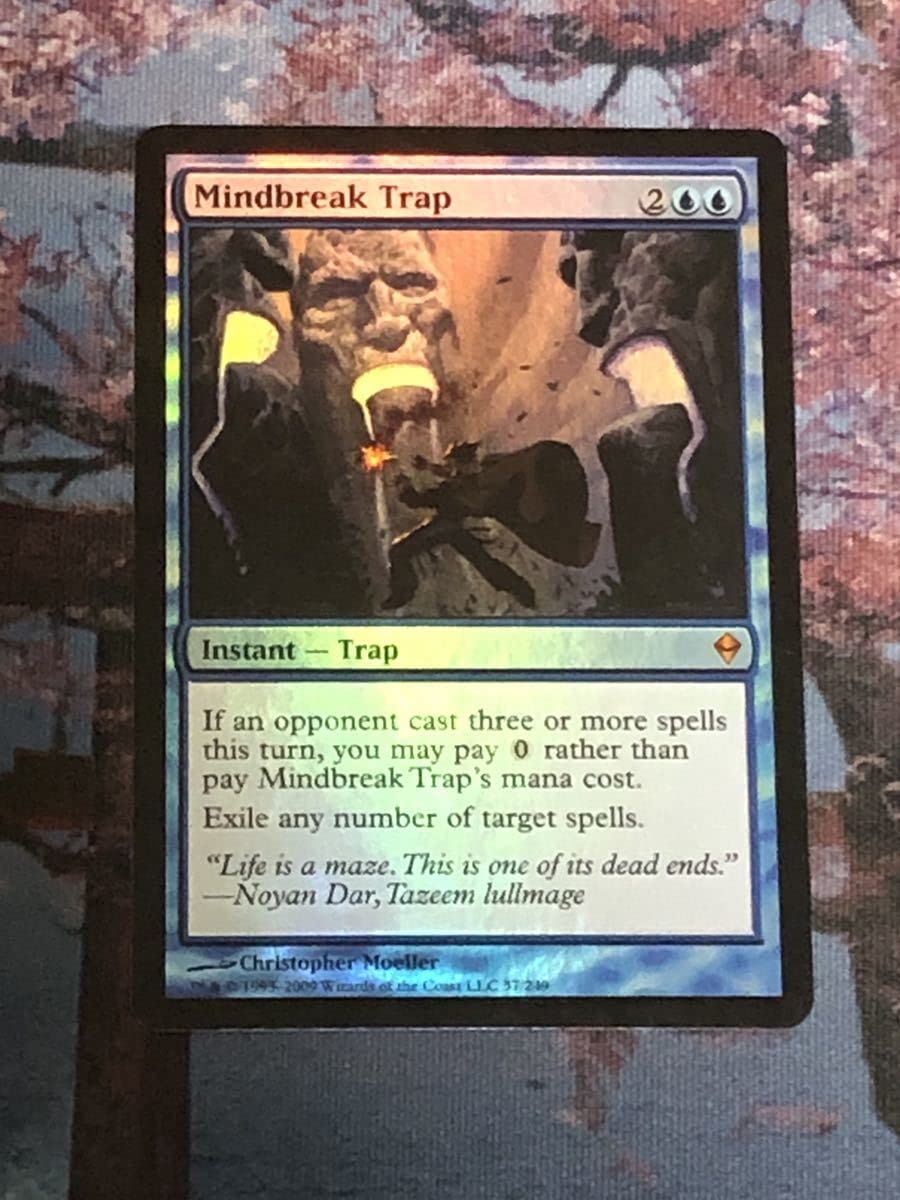 Amazon.co.jp: [MTG][英語FOIL] 精神壊しの罠/Mindbreak Trap [ZEN