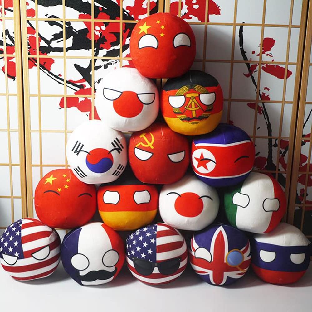 Amazon.com: Countryball Plushie - 7.9 inches Polandball Plush Toy