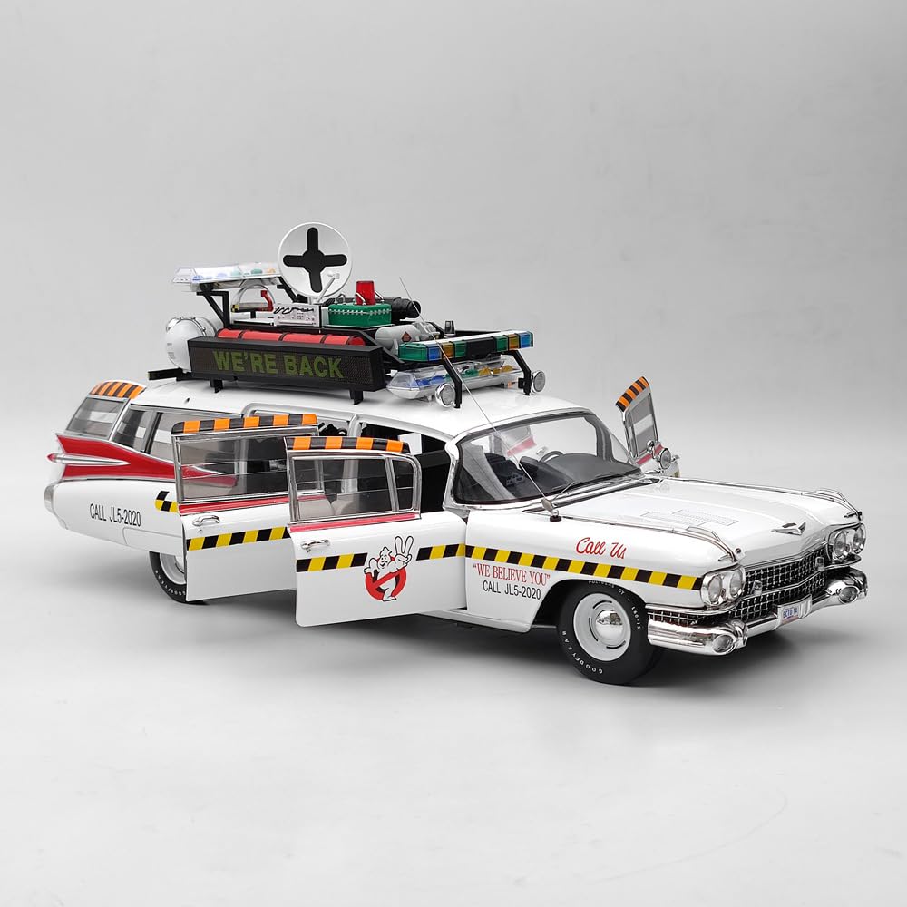 Amazon.co.jp: HW 1:18 キャデラックゴーストバスターズII ECTO 1A