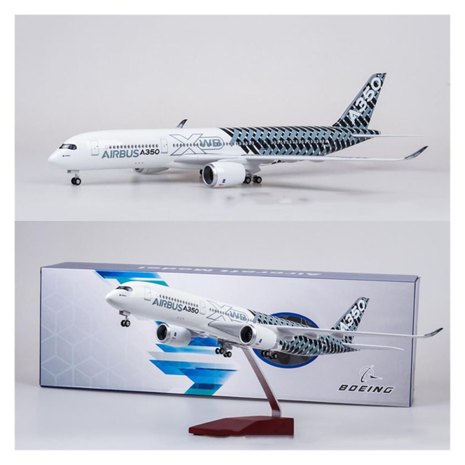 Amazon.co.jp: 47 センチメートル 1/142 エアバス A350 XWB 航空会社