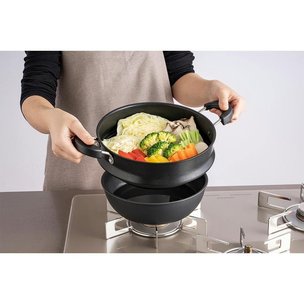 Amazon | カインズ(CAINZ) フライパン・鍋にのせて使える蒸し器 20・22