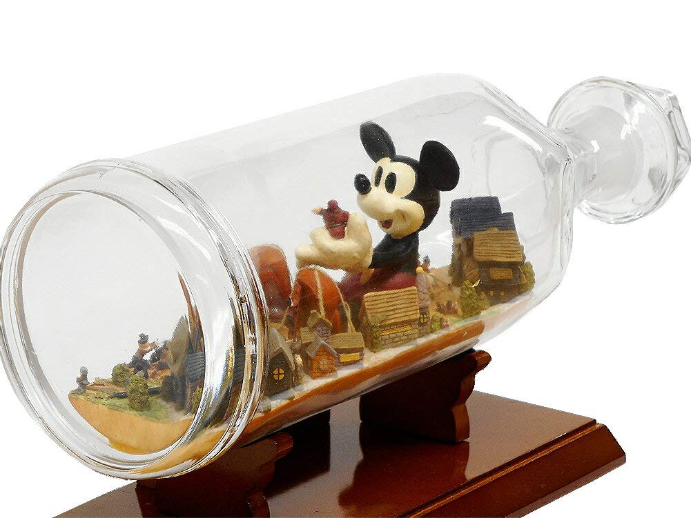 Amazon | ミッキーのガリバー旅行記 ミッキー ボトルシップフィギュア