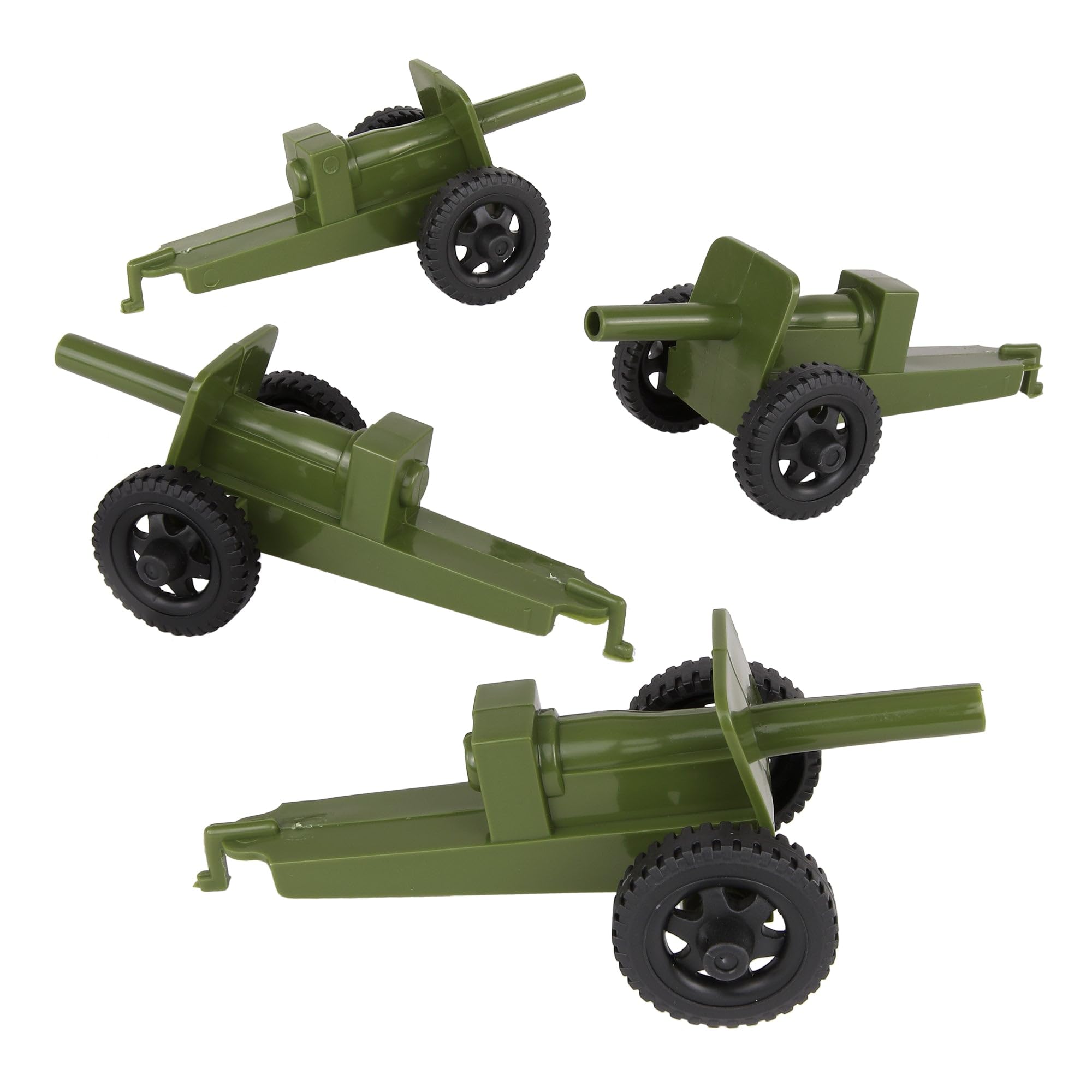 Amazon.com: Tim Mee Toy TimMee M3 Artillery - OD Green 4pc Plastic