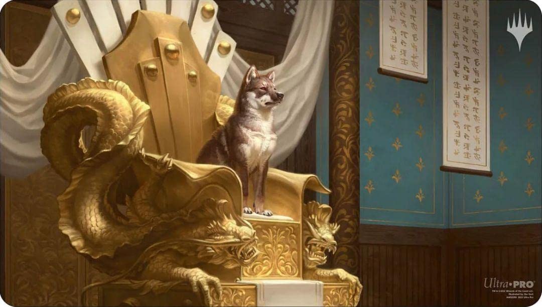 Amazon.co.jp: MTG 永久忠義の義丸 プレイマット ウルトラプロ 犬