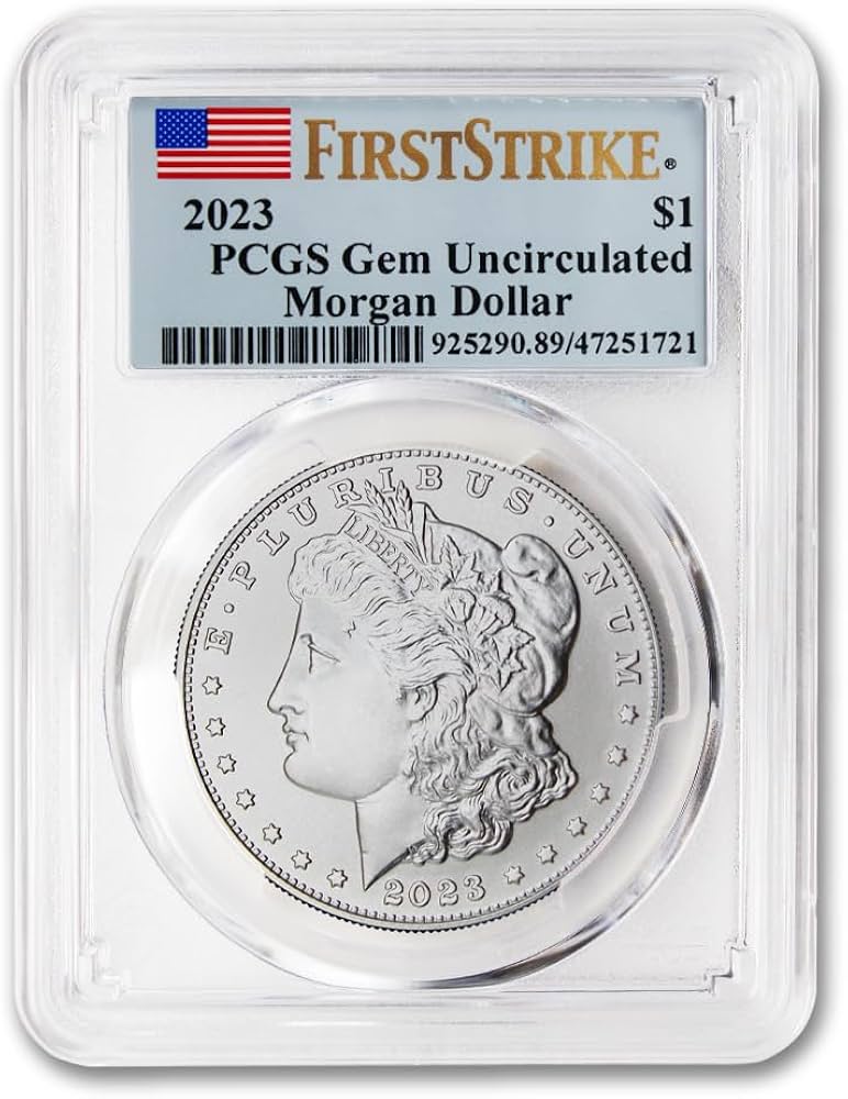 2023 Morgan Silver Dollar Coin Gem Uncirculated (First Strike