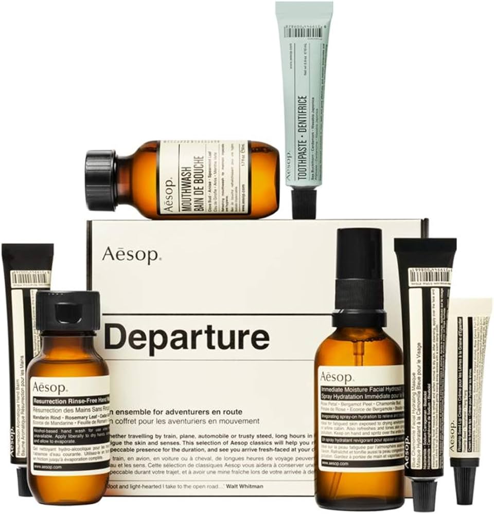 Amazon.com : Aesop Departure 7-Piece Travel Kit! Seven Travel