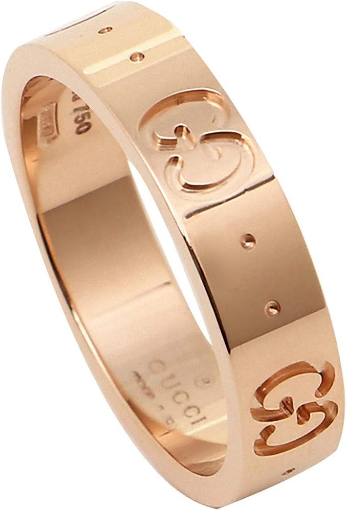 Amazon.co.jp: [グッチ] 指輪 GUCCI リングGGアイコンスィン バンド