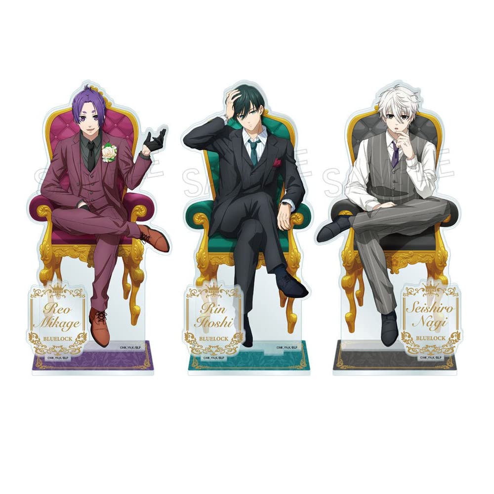 Amazon.co.jp: ブルーロック アクリルスタンド グッズ セット 玉座ver