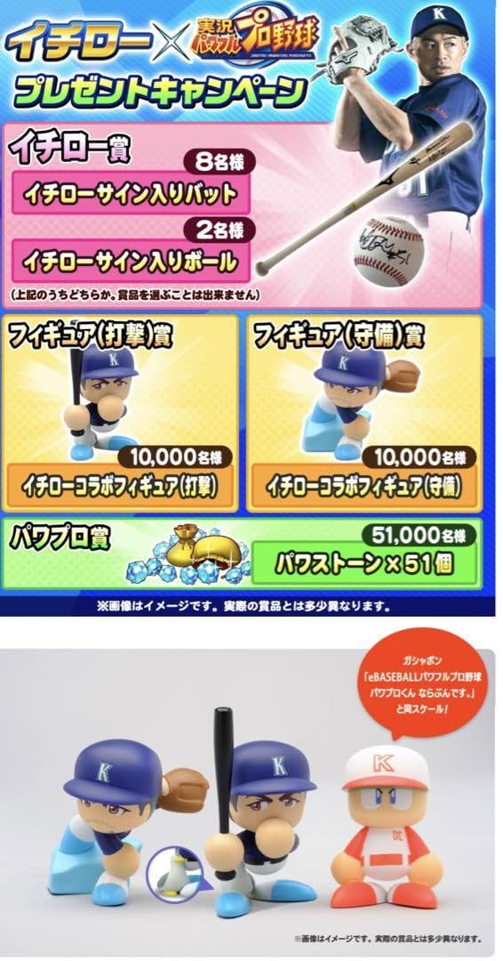 Amazon.co.jp: パワプロ イチロー フィギュアセット : おもちゃ