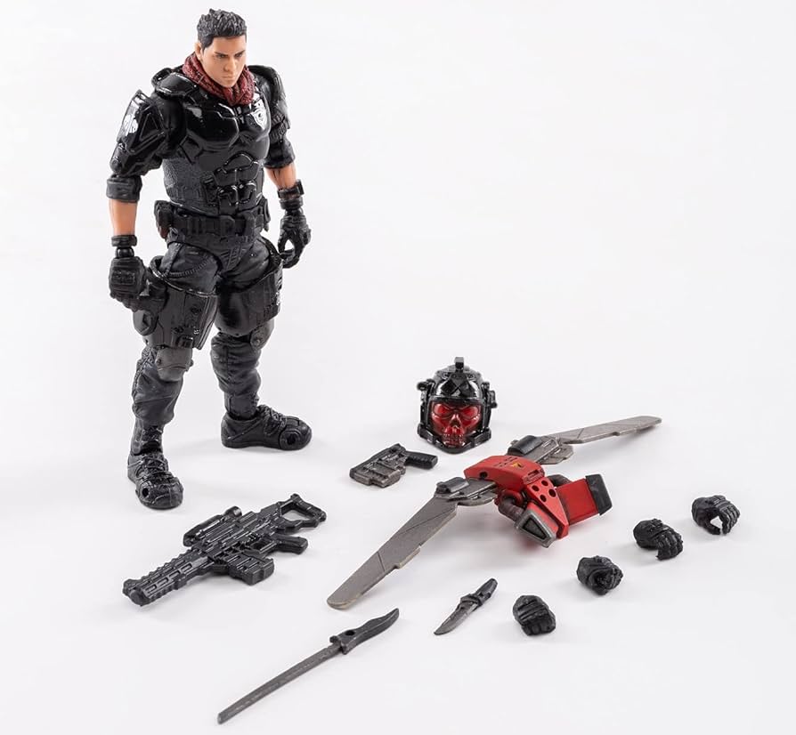 Amazon.com: JOYTOY 1/18 Action Figures Skeleton Forces Collection