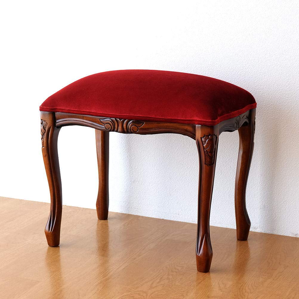 Amazon.co.jp: スツール アンティーク おしゃれ クッション ドレッサー