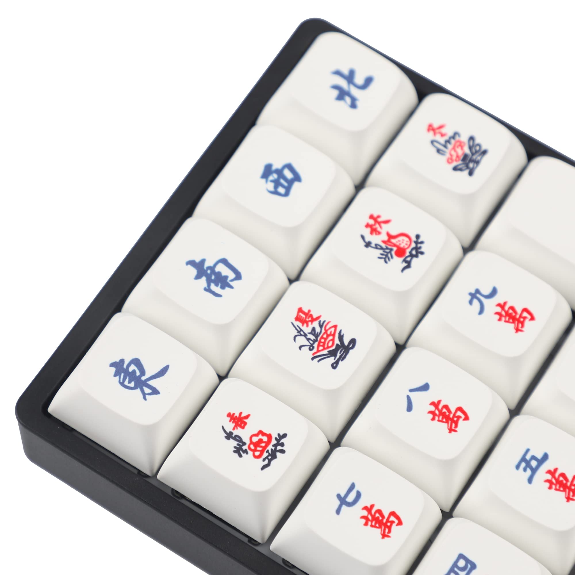 Amazon | YMDK ZDA ボール型 厚手 PBT 麻雀 麻雀 マージョン キー