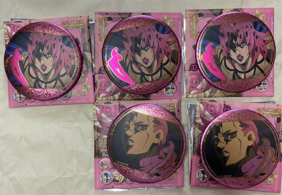 Amazon.co.jp: ジョジョ アニメ展 ディアボロ ドッピオ 缶バッジ