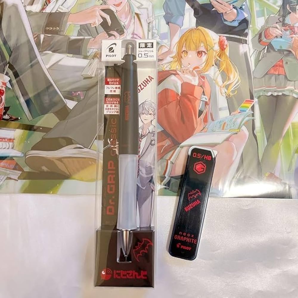 Amazon.co.jp: にじ さんじ パイロット doctorgrip シャーペン 葛葉