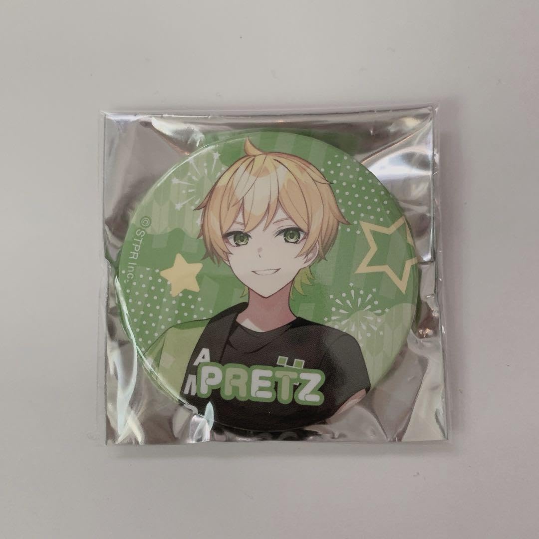Amazon | AMPTAK ぷりっつ 缶バッジ 法被ver | バッジ | おもちゃ