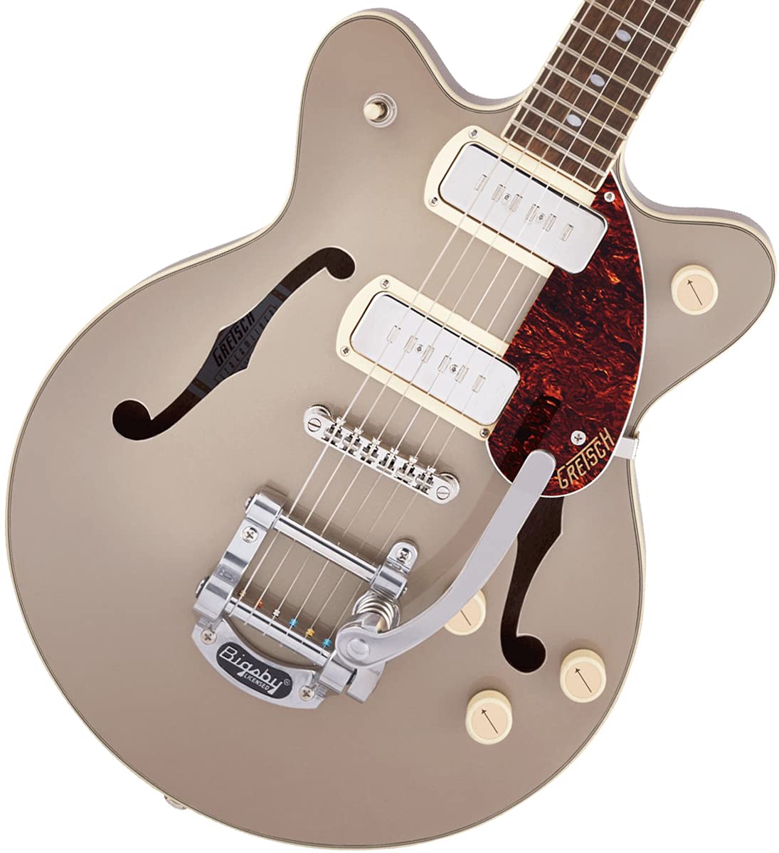 Amazon.com: Gretsch G2655T-P90 Streamliner Center Block Jr. Double