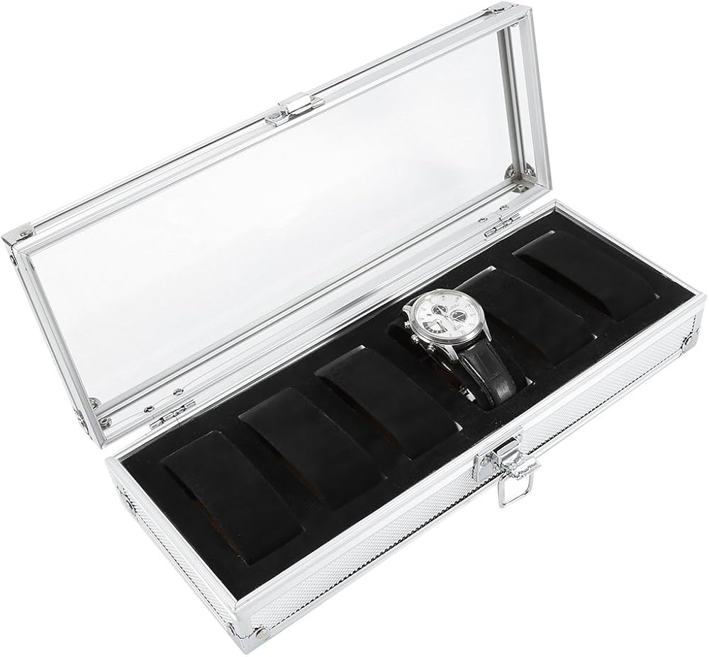 Amazon.co.jp: 腕時計ケース 6本/12本 時計収納ケース 腕時計 収納