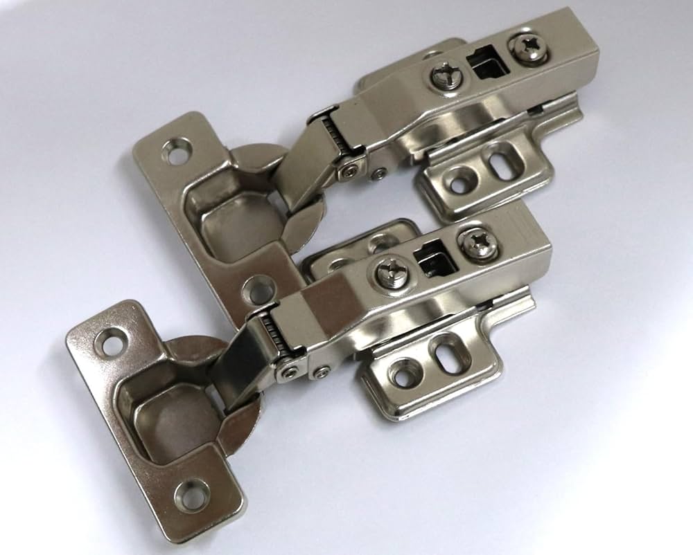 Amazon.co.jp: ベスト スライド蝶番 全かぶせ キャッチ付き カップ径35