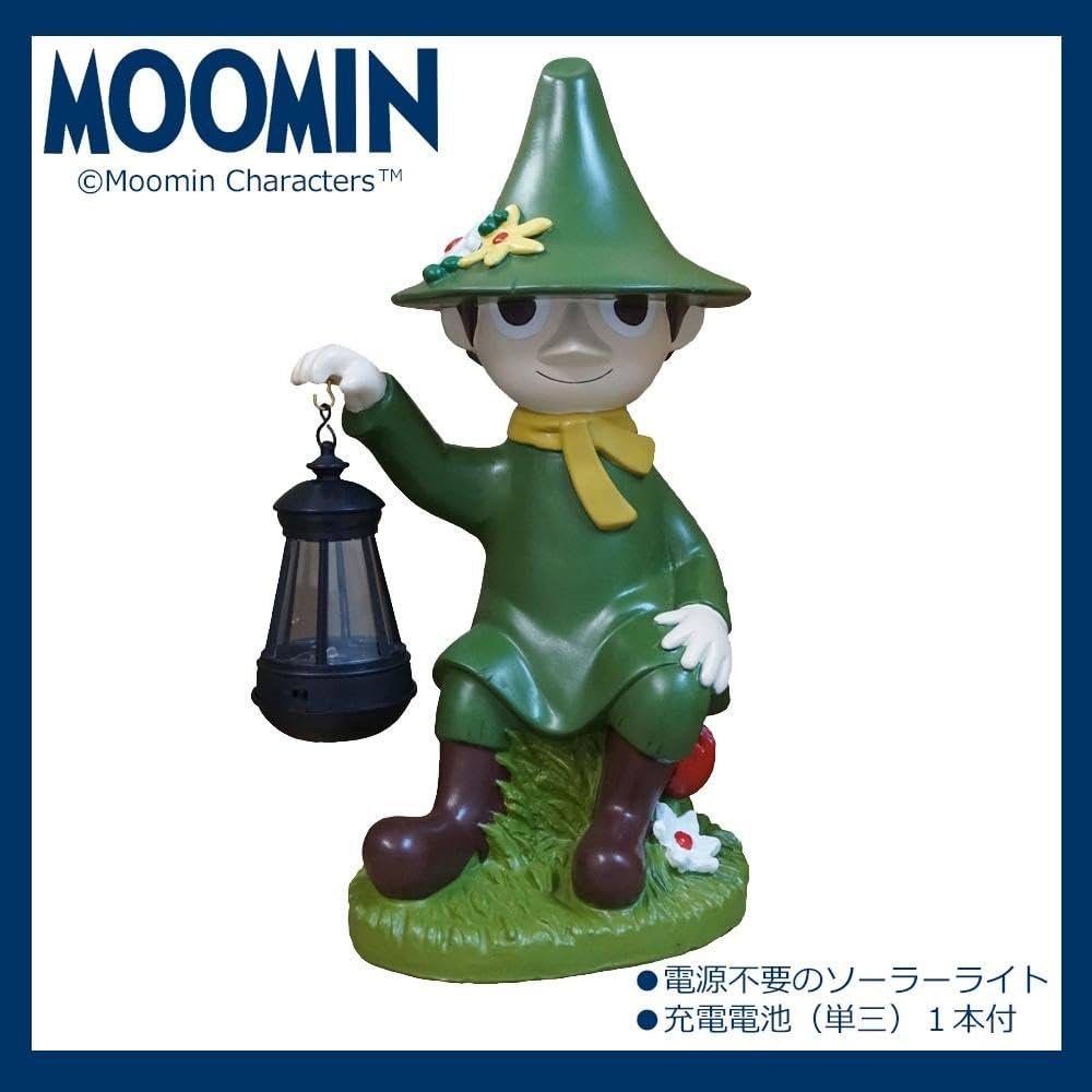 Amazon | MOOMIN ソーラーランタン スナフキン KC-5108 | 置物ライト