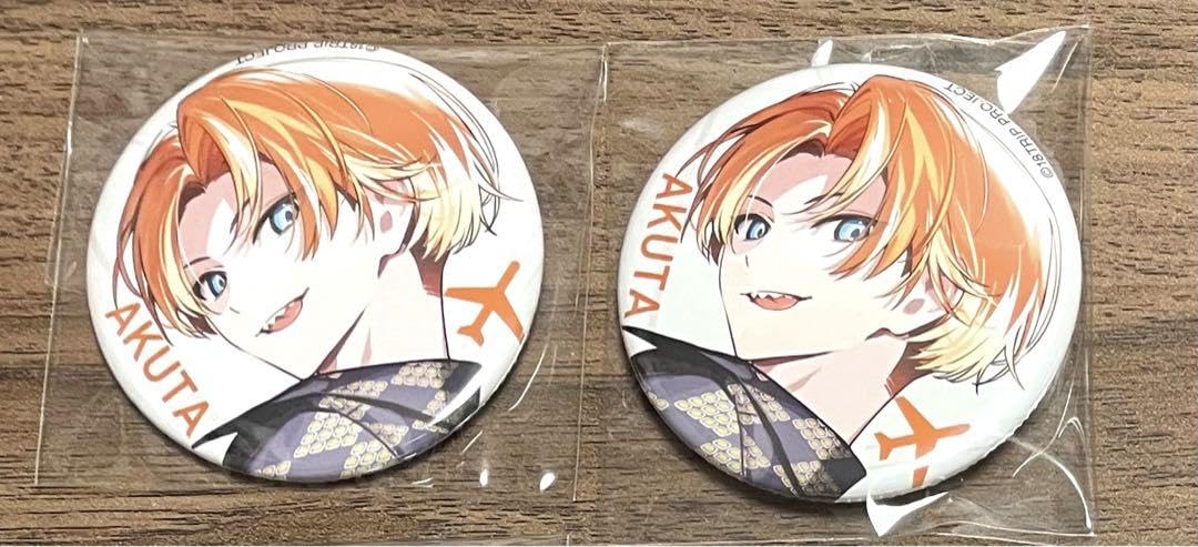 Amazon.co.jp: B's-LOG ビーズログ エイトリ 18TRIP あく太 缶バッジ 2