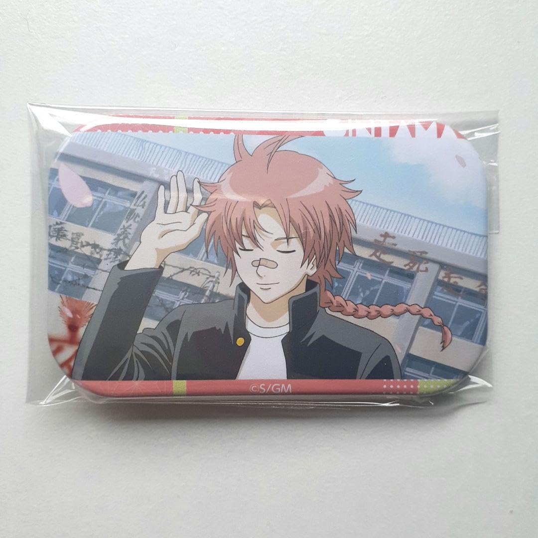 Amazon.co.jp: 銀魂 3年Z組 銀八先生 神威 学ラン 缶バッジ マグネット