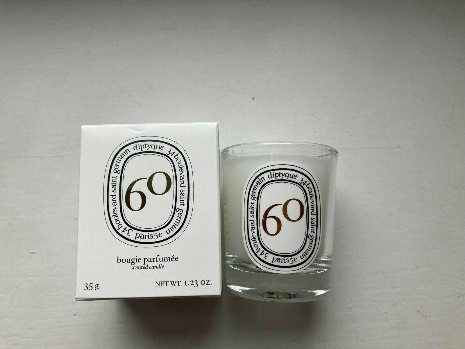 Amazon.co.jp: ディプティック べ 60周年記念ミニキャンドル 35g