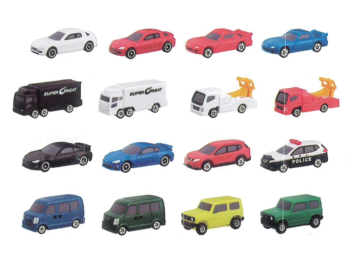 Amazon.co.jp: ポケットトミカ Vol.16 全16種［フルコンプ］ : おもちゃ