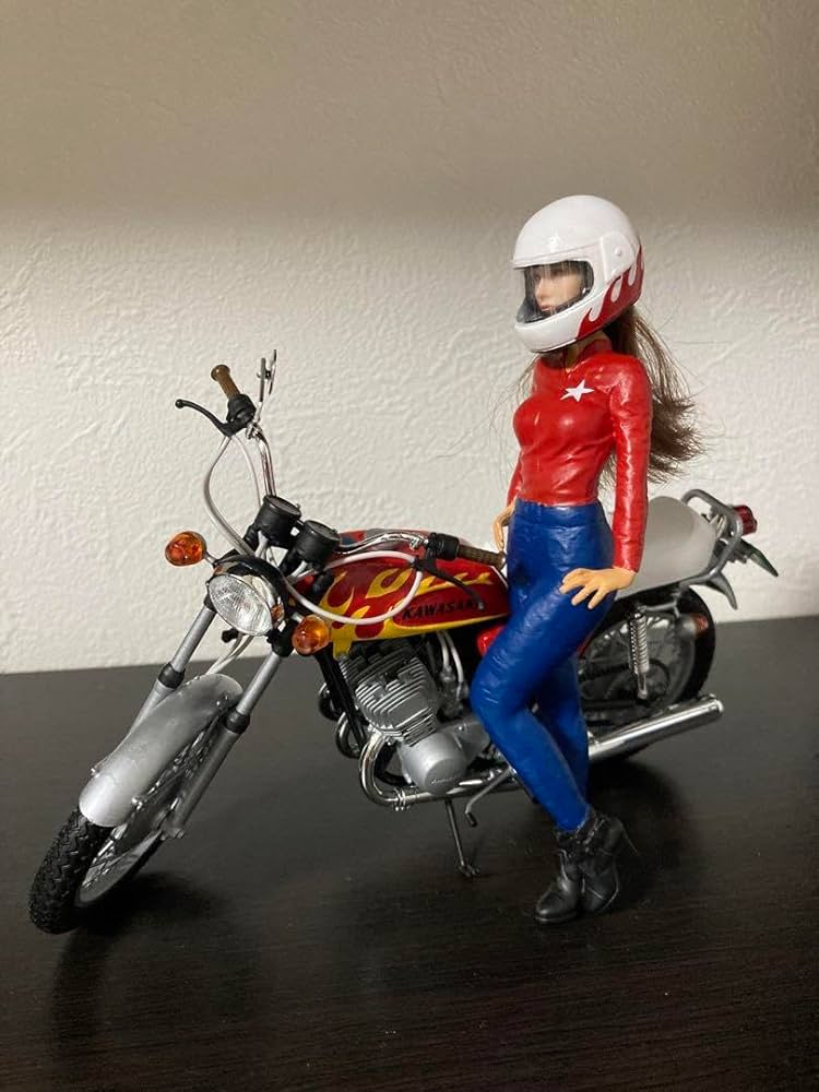 Amazon.co.jp: 湘南爆走族 桃山マコ マッハ3 プラモデル完成 THHY