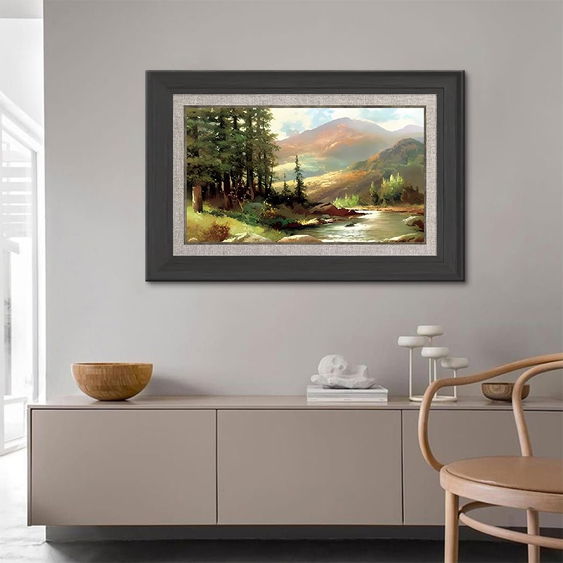 Amazon.co.jp: ロバート・ウッド［世界の名画コレクション］『山と川の