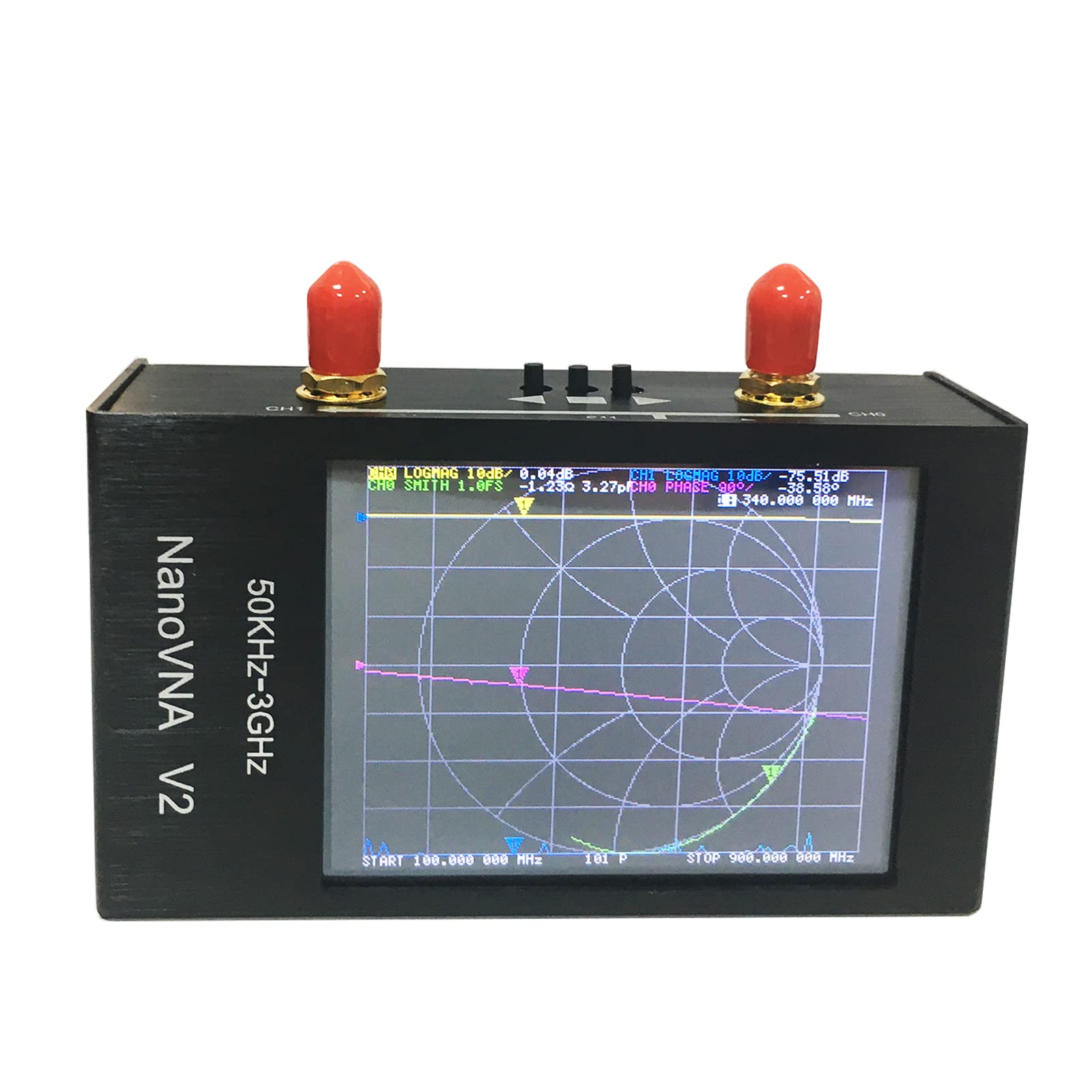 Amazon.com: NanoVNA V2 2.8'' 3G SAA2 Vector Network Analyzer 10KHz