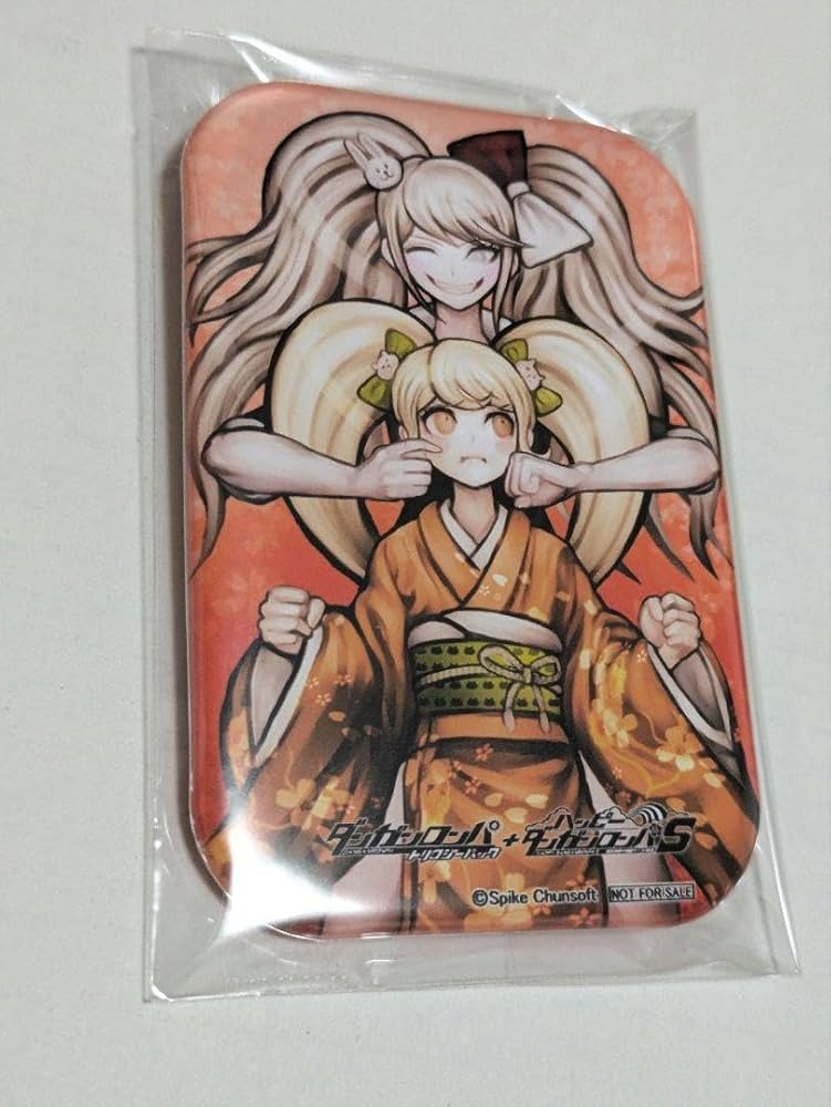 Amazon.co.jp: 江ノ島盾子 西園寺日寄子 予約特典 スクエア缶バッチ