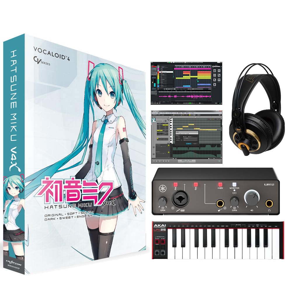 Amazon | CRYPTON MIKU V4X ボカロ初心者スターターセット ミク